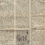 1977 Newspaper article about the climbing of Mount Jezerca